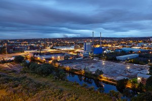 A Evening View of Leeds