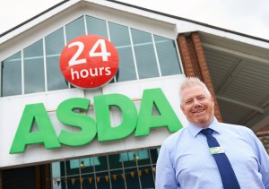 The manager of Asda superstore Norwich photographed for The Grocer magazine. This PR job was passed to me via Harrington Photography.